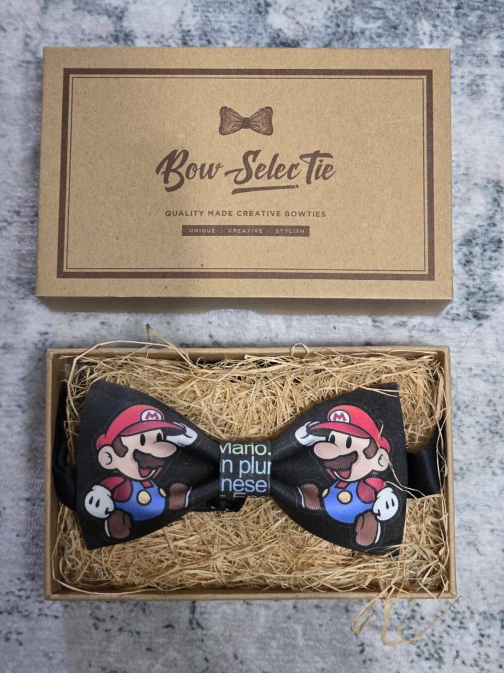 Bow-Selec tie - Mario